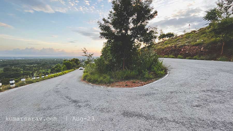 Steep Road - Karighatta Hill