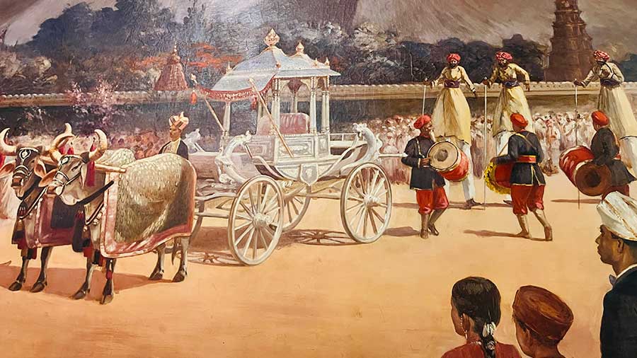 Dasara Paintings Mysore Palace